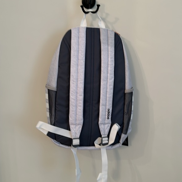 Adidas Classic 3S 4 Backpack. Jersey White/White Rainbow. - Picture 2 of 8